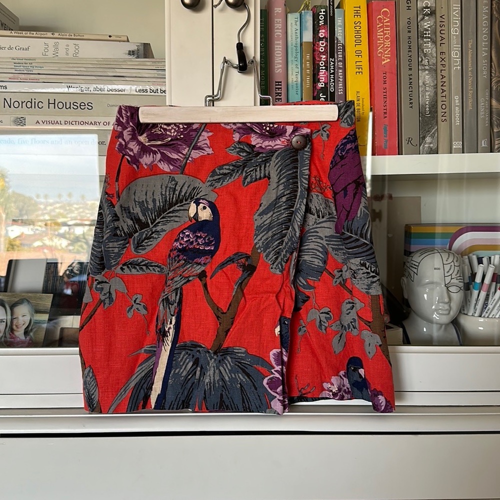 Cooperative Tropical Wrap Skirt